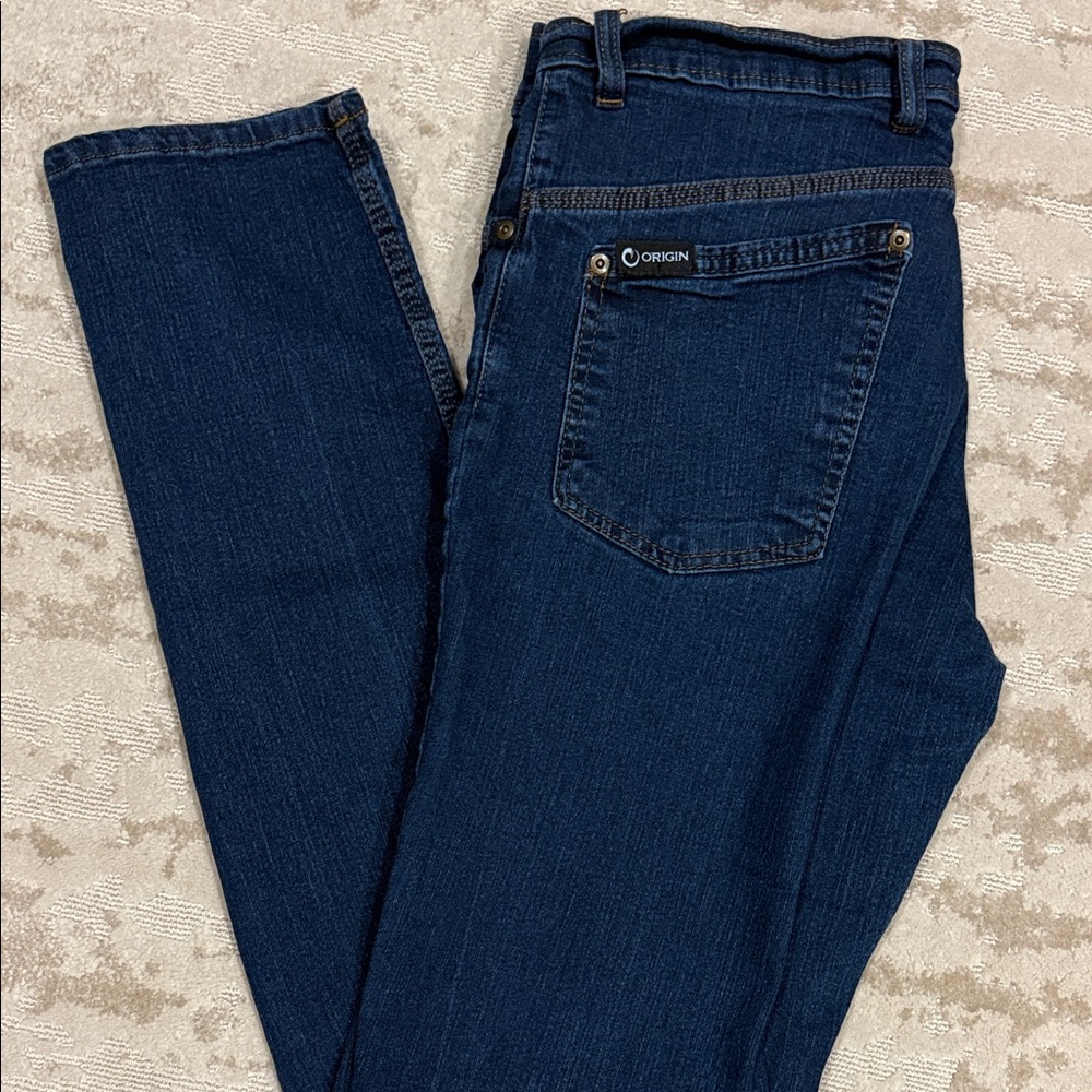 Original made in USA 34/34 slim denim with stretch